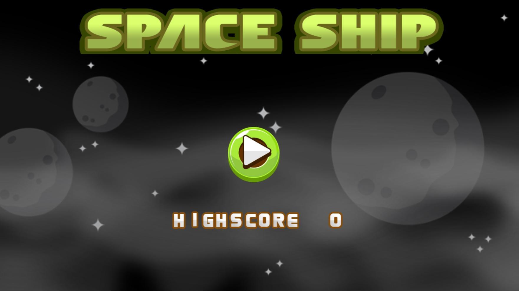 Space Ship ゲームのスクリーンショット