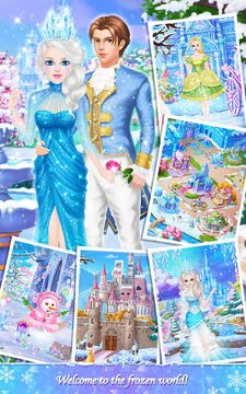 Princess Salon: Frozen Party 게임 스크린샷