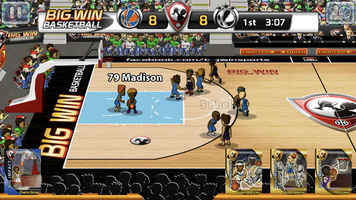 Big Win Basketball Game Screenshot