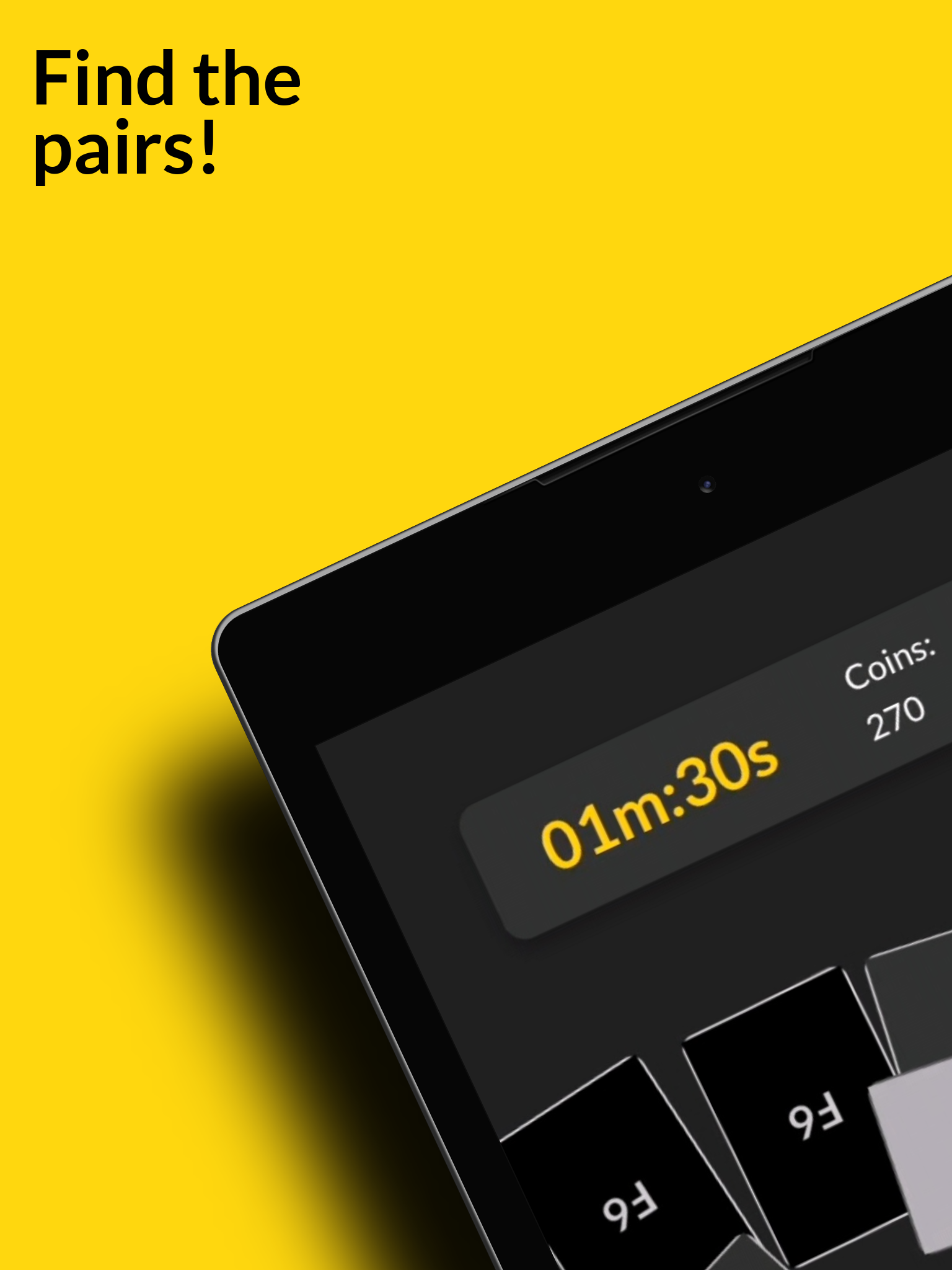 FlipMAD - A1, B2, C3 Pair Card Game Screenshot