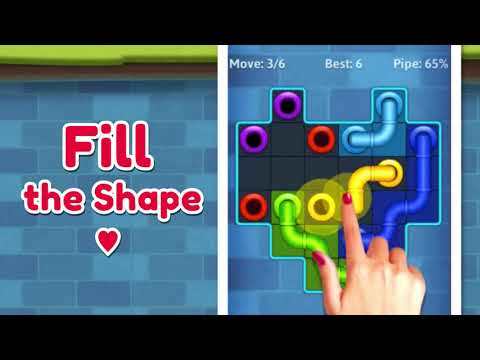Screenshot of the video of Line Puzzle: Pipe Art