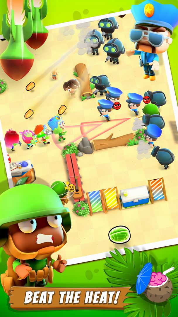 Zombie Beach Party screenshot game