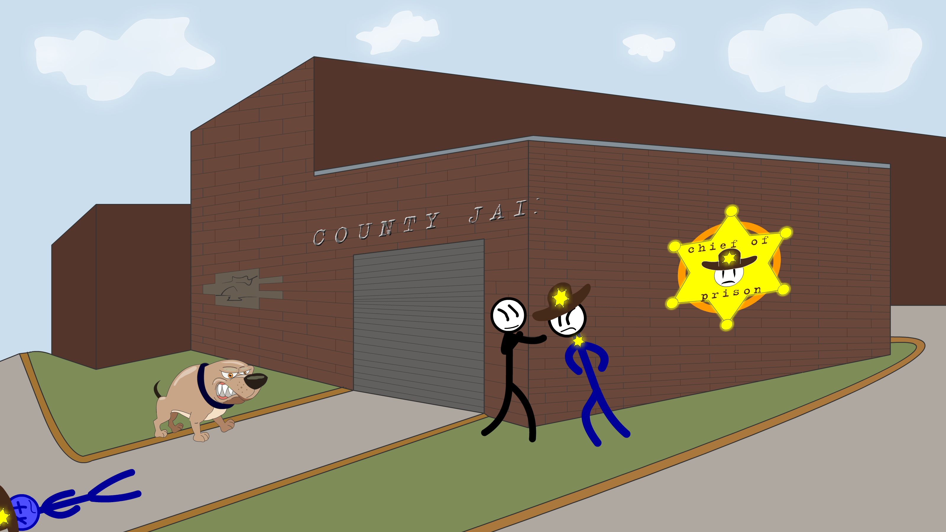 Stickman jailbreak 5 Game Screenshot
