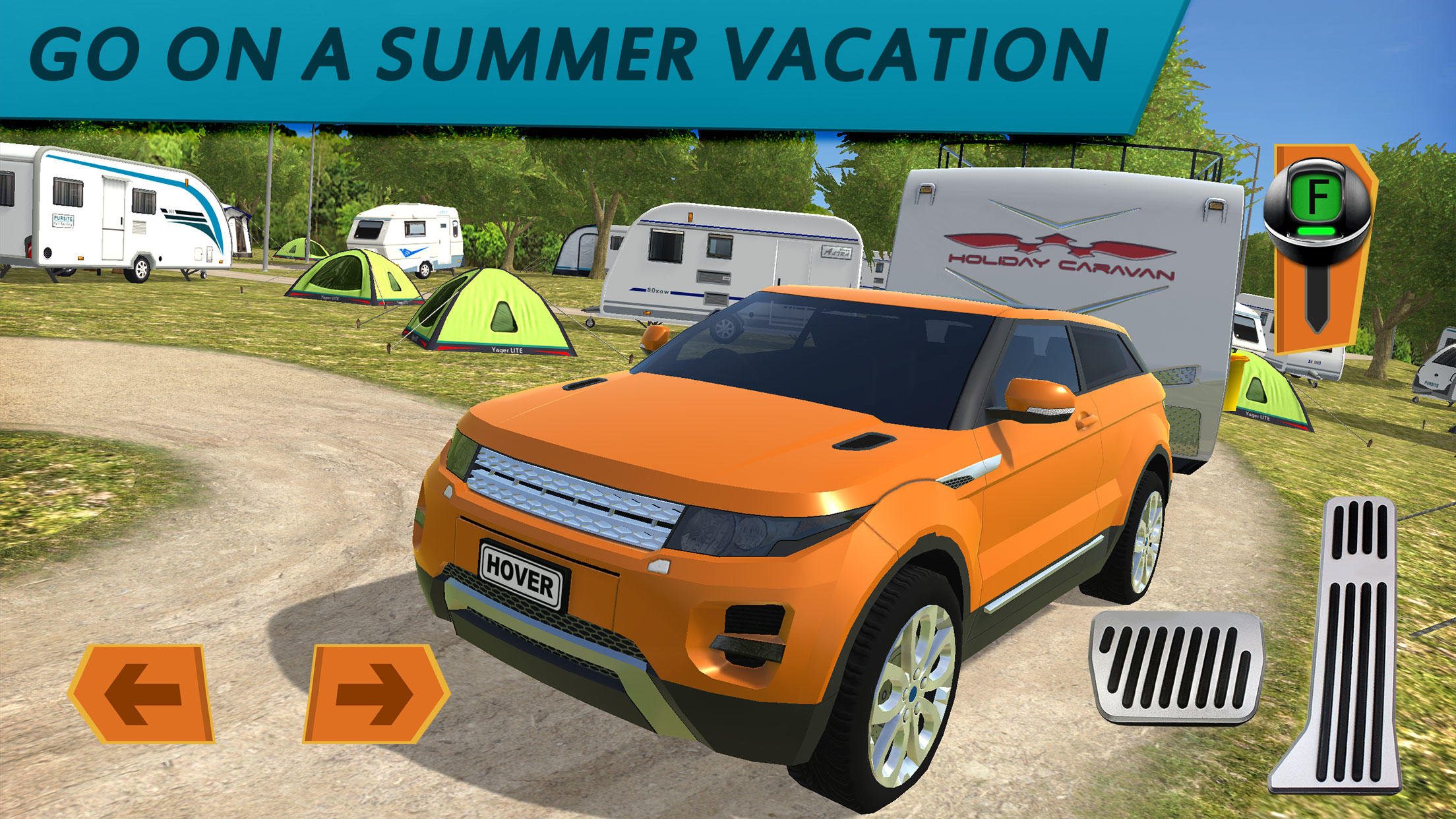 Camper Van Beach Resort Game Screenshot