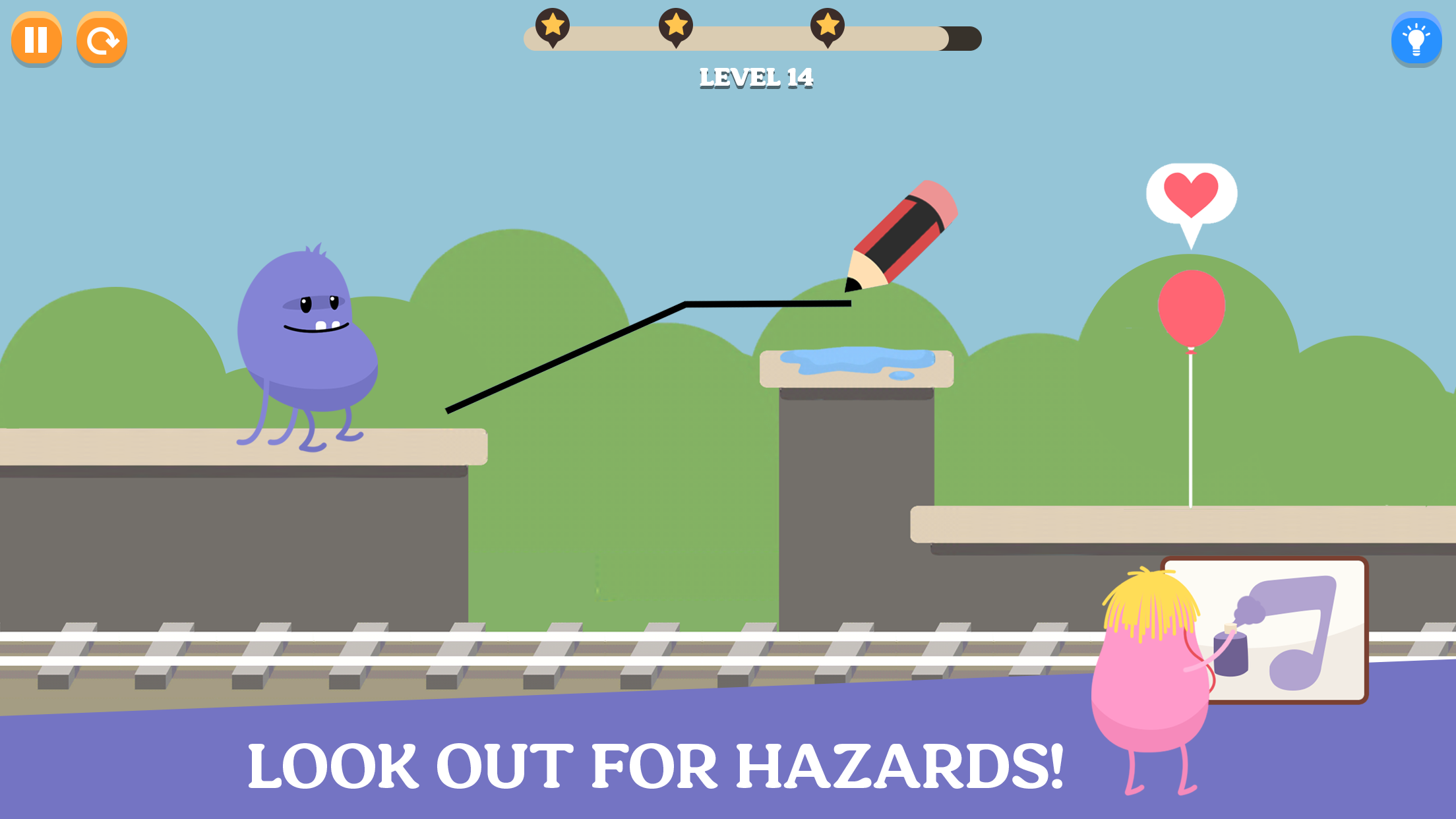 ダム・ウェイズ・トゥ・ドロー ゲームのスクリーンショット