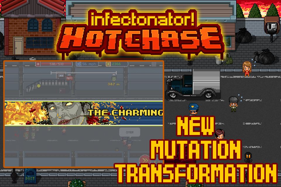 Infectonator Hot Chase ภาพหน้าจอเกม