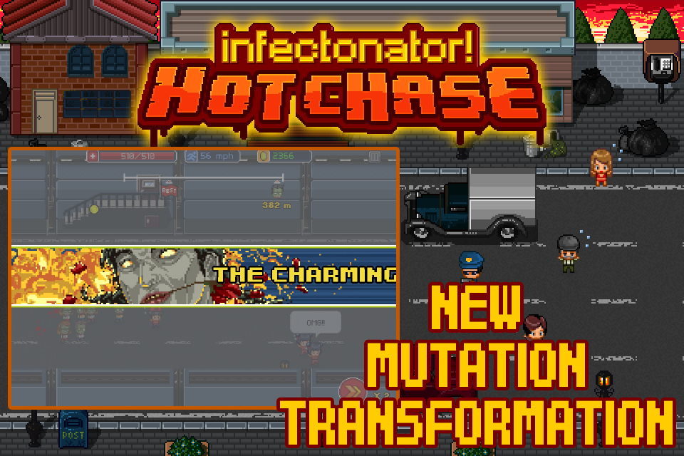 Infectonator Hot Chase Game Screenshot