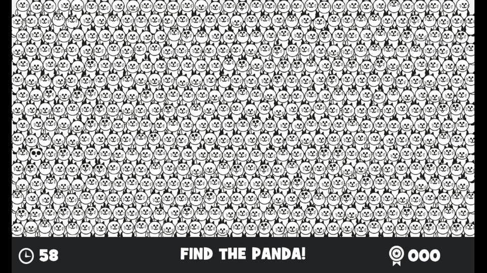 Find the Panda & Friends Game Screenshot
