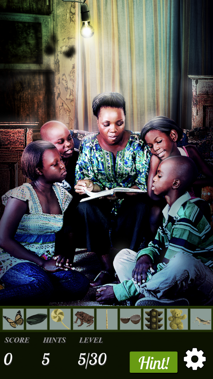 Hidden Object - African Advent Game Screenshot