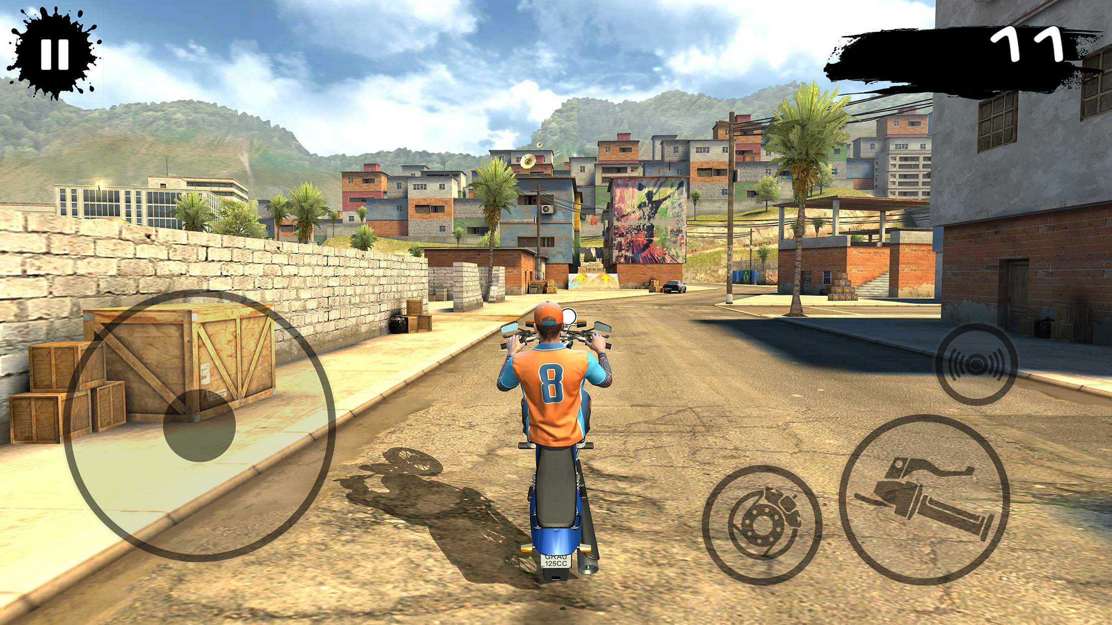 Bike games - Racing games Game Screenshot