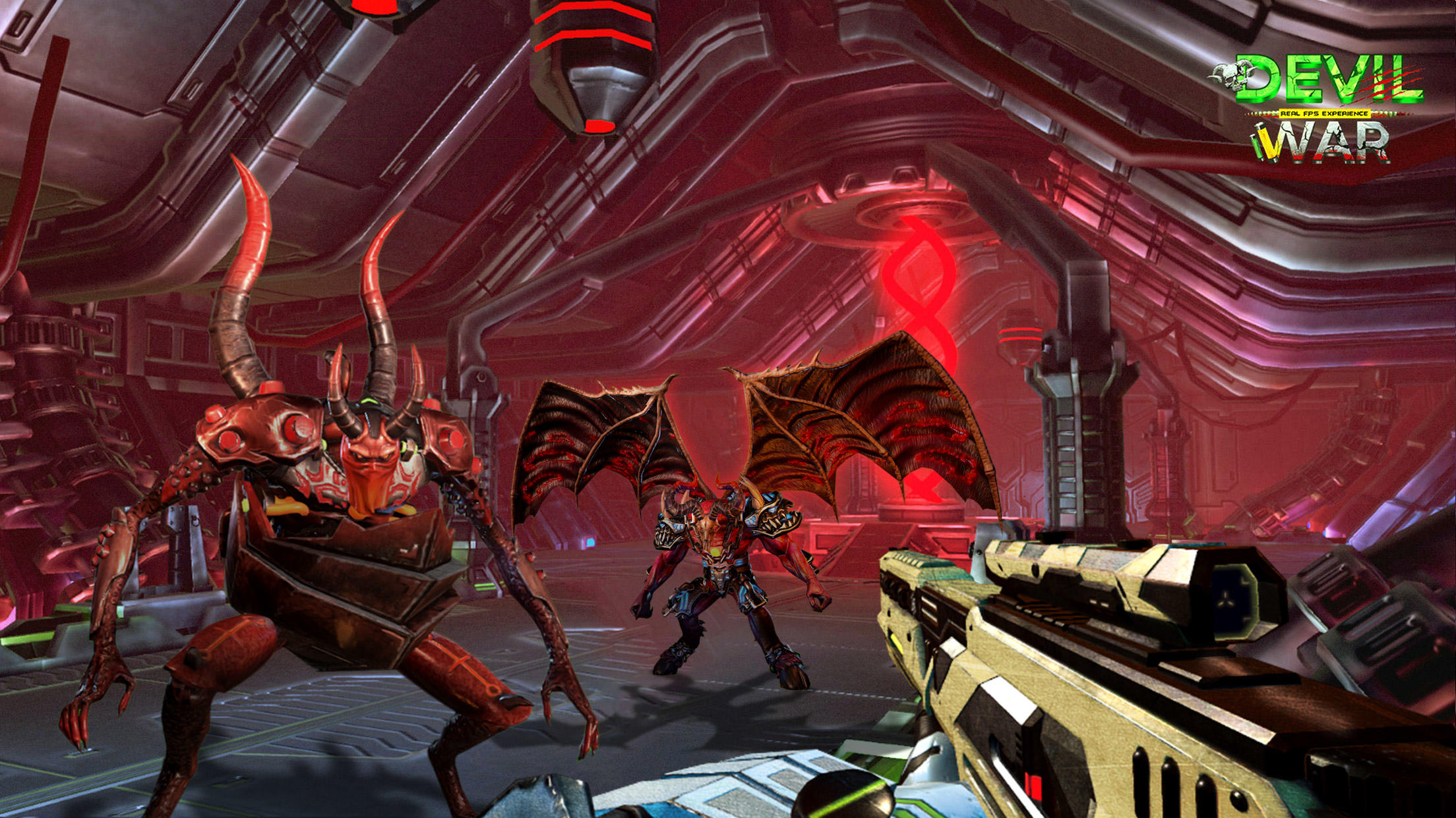 Screenshot 1 of Perang Iblis: Game Menembak 3D 1.4.2
