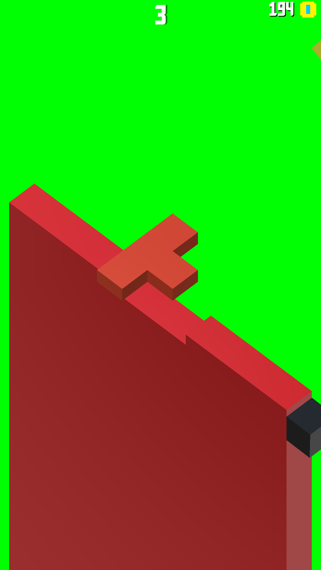 Sliding Cube Game Screenshot