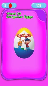 Wheel Of Surprise Eggs Game Screenshot