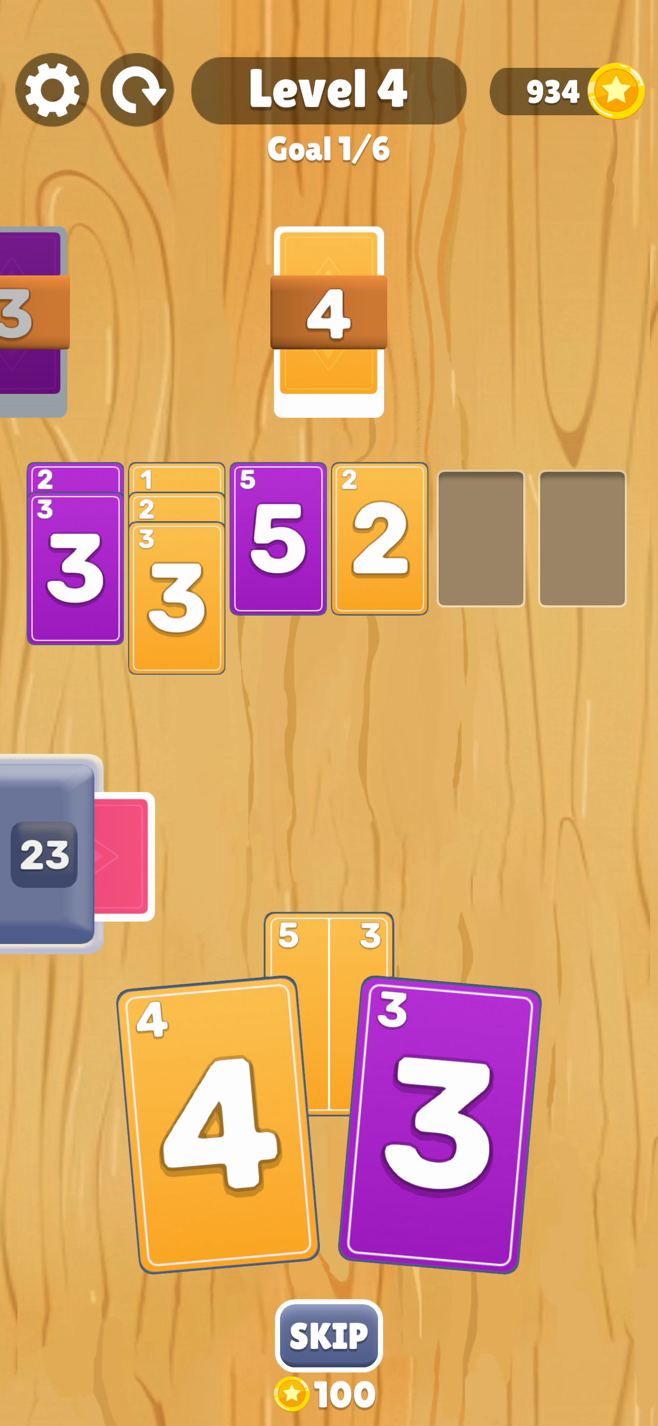 Solitaire Sort Jam Game Screenshot