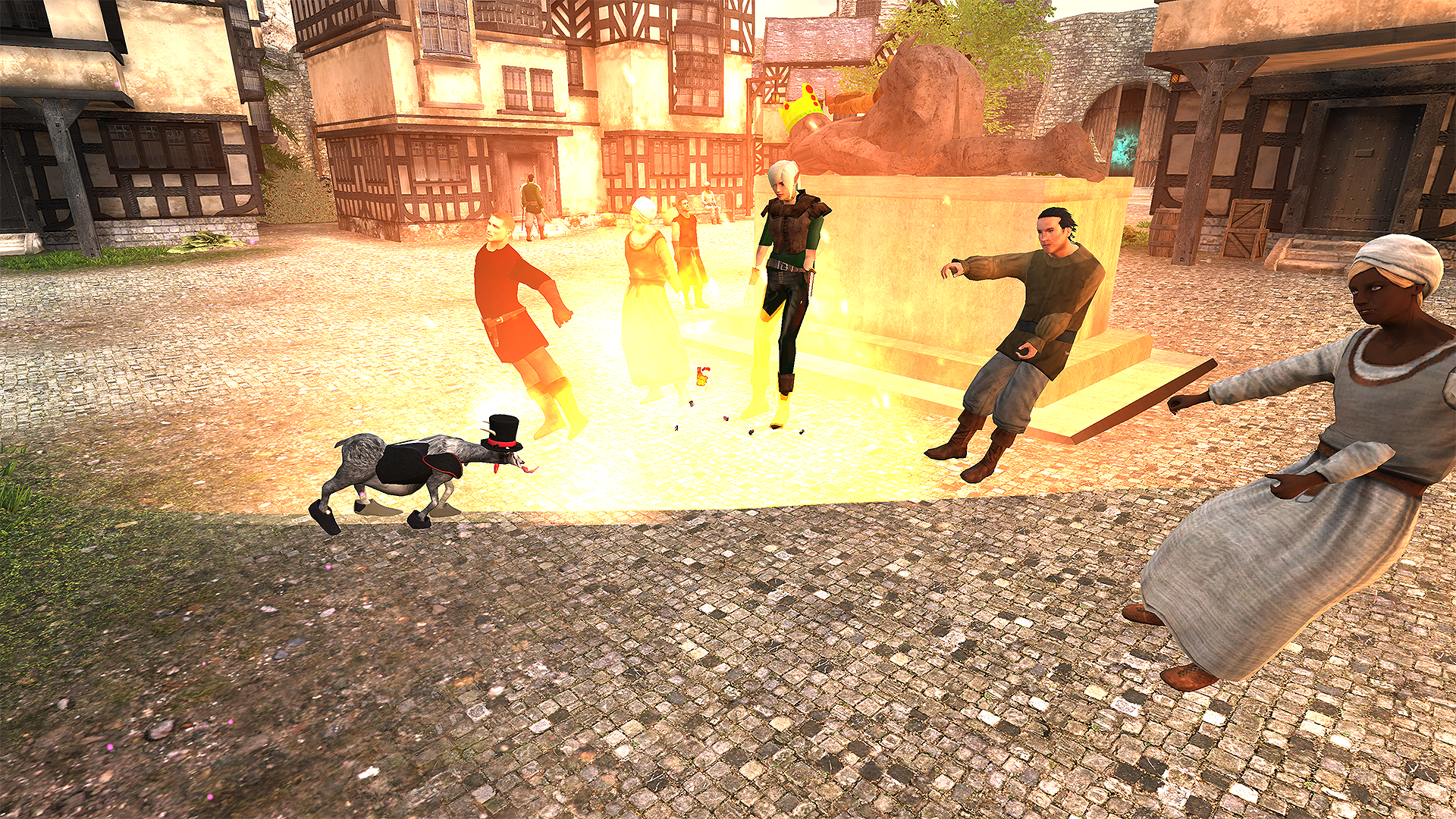 Goat Simulator Game Screenshot