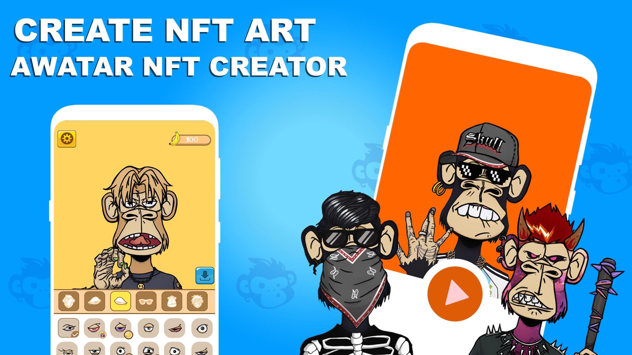 Bored Ape Creator - NFT Art [part 2] [avatar maker nft] 