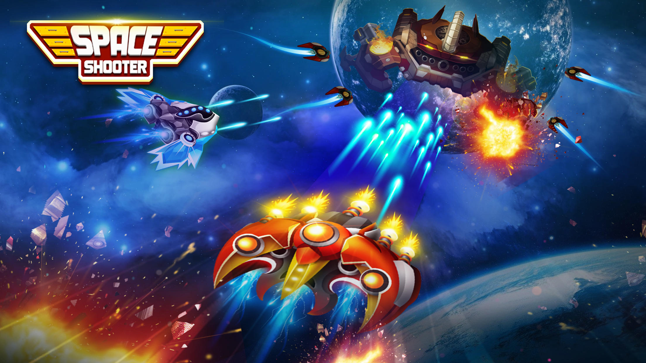 Space shooter - Galaxy attack Game Screenshot
