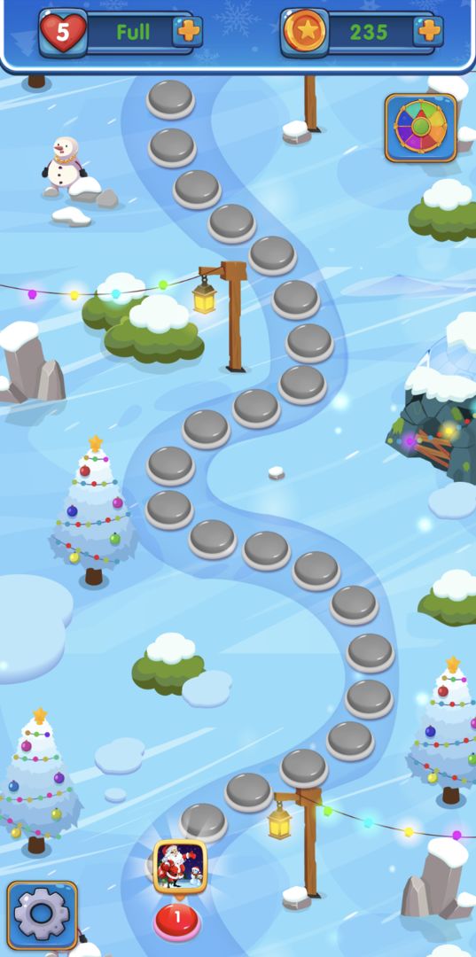 Screenshot of Christmasville Blaster Saga