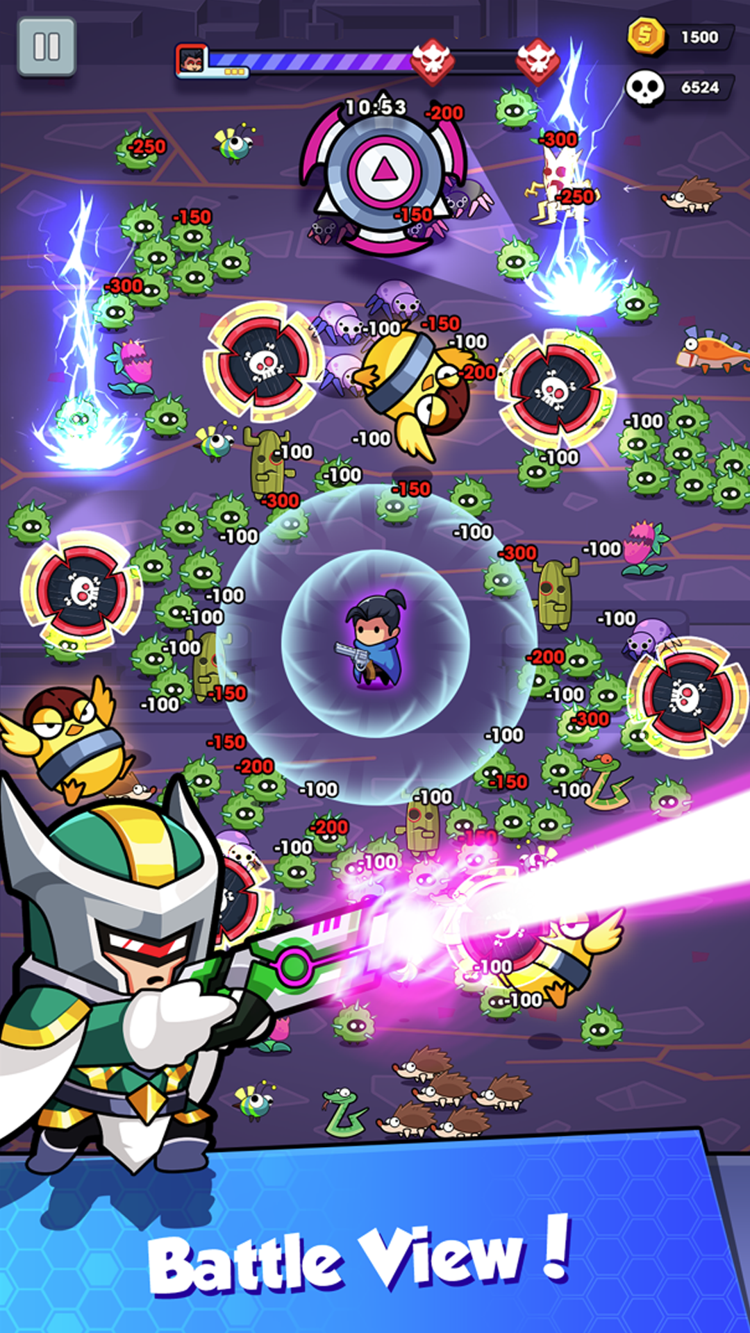 Hero Survival IO ภาพหน้าจอเกม