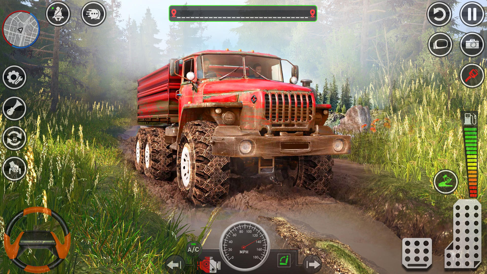 Screenshot of Mud Truck Driving Offroad Game