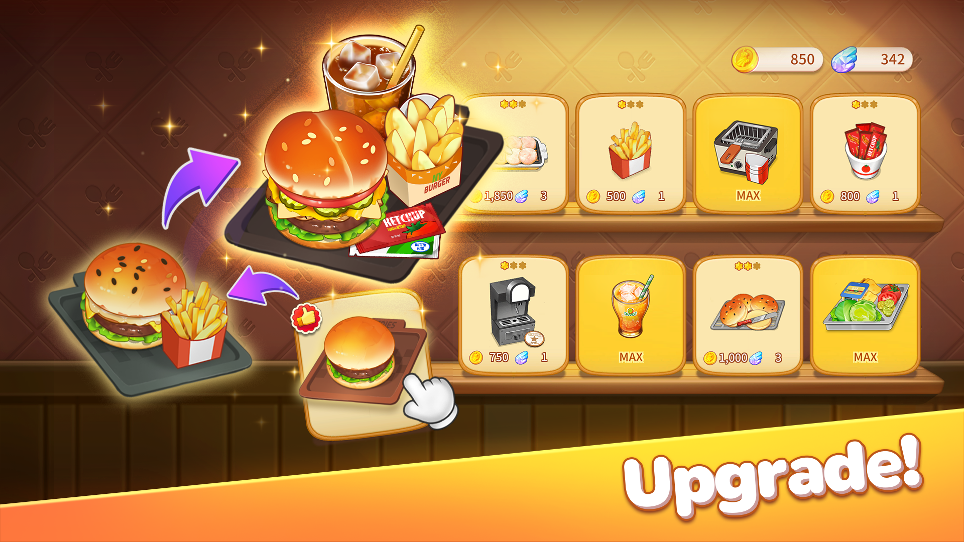 BTS Cooking On STOVE : TinyTAN Game Screenshot