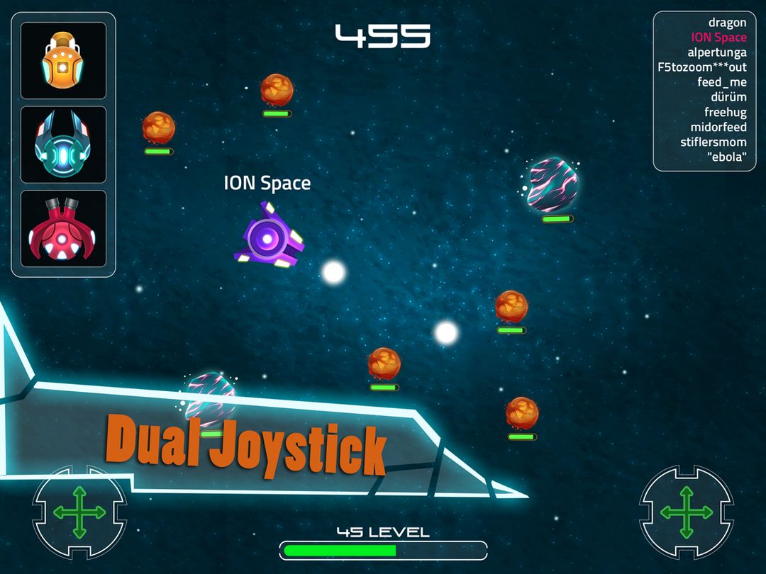 Screenshot of ION Space