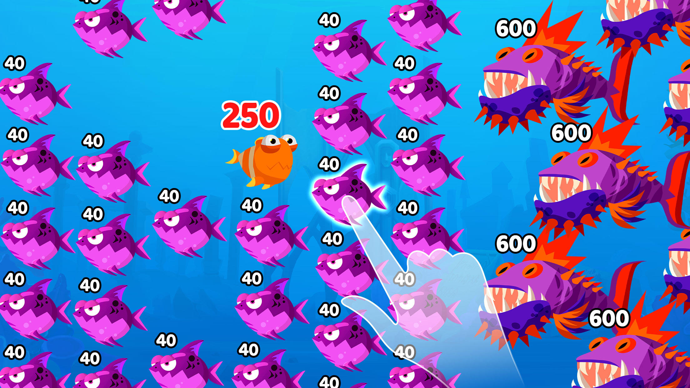 Fish Town IO: Mini Aquarium Game Screenshot