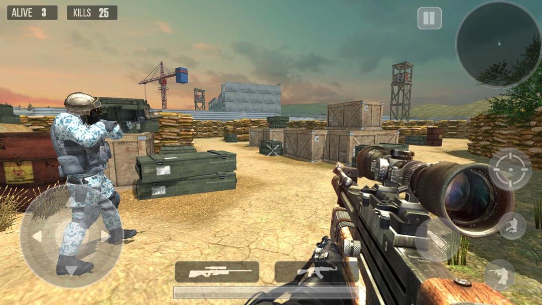 Screenshot of Impossible Mission Swat Sniper