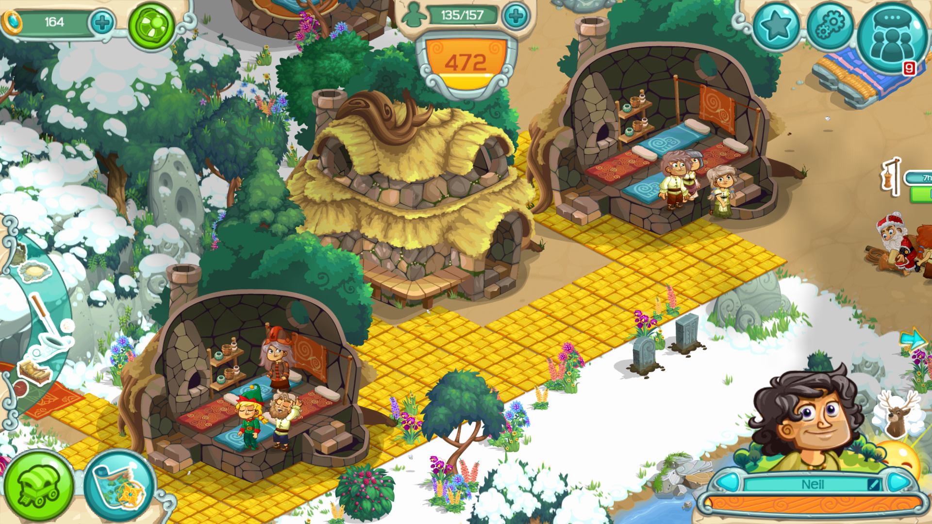 Village Life: Love & Babies Game Screenshot