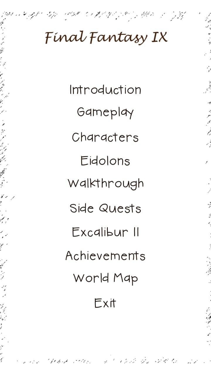 FFIX Walkthrough Game Screenshot