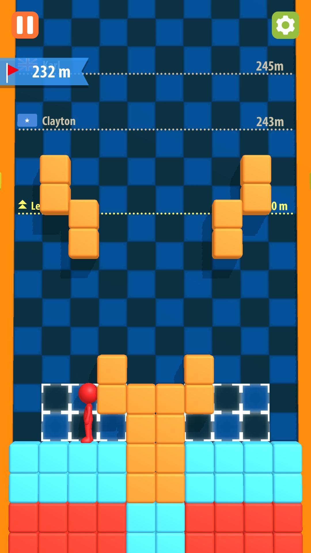 Avoid Blocks-Tetris Game Game Screenshot