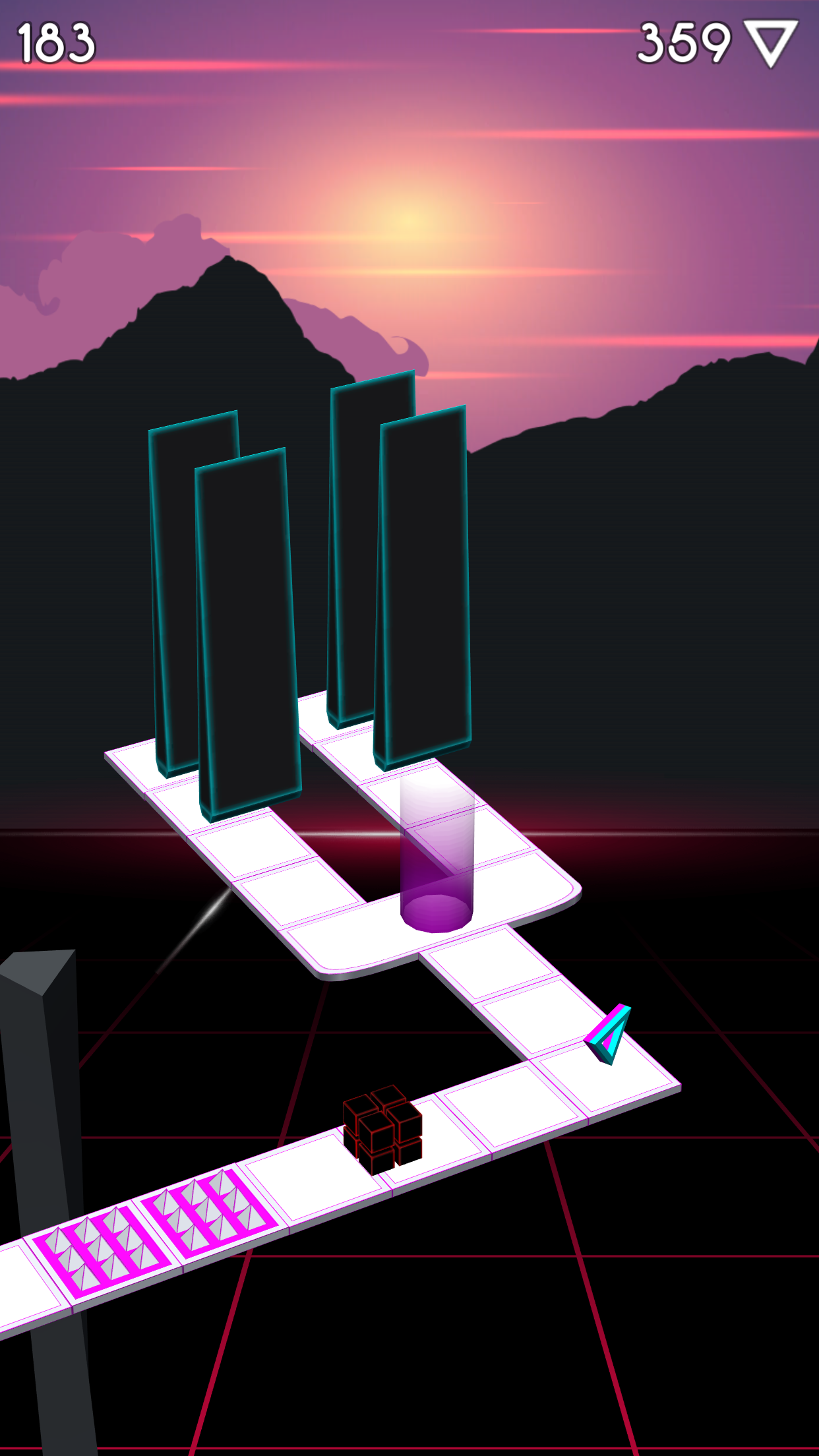 Neon Horizon Game Screenshot