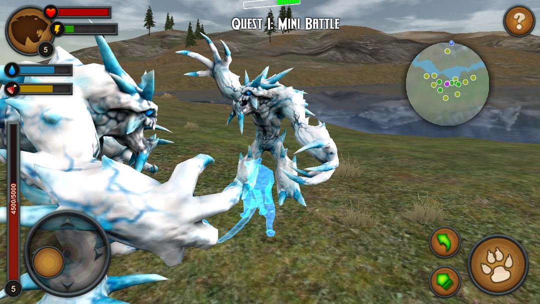 Screenshot of Wolves of the Arctic