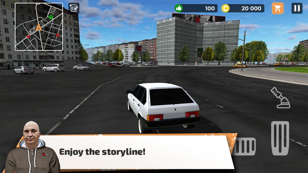 Big City Wheels - Courier Simulator ภาพหน้าจอเกม