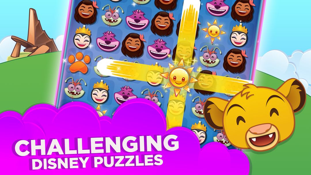 Screenshot of Disney Emoji Blitz Game