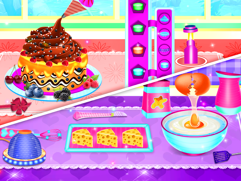Sweet Cake Maker Cooking Games Android Gameplay - YouTube