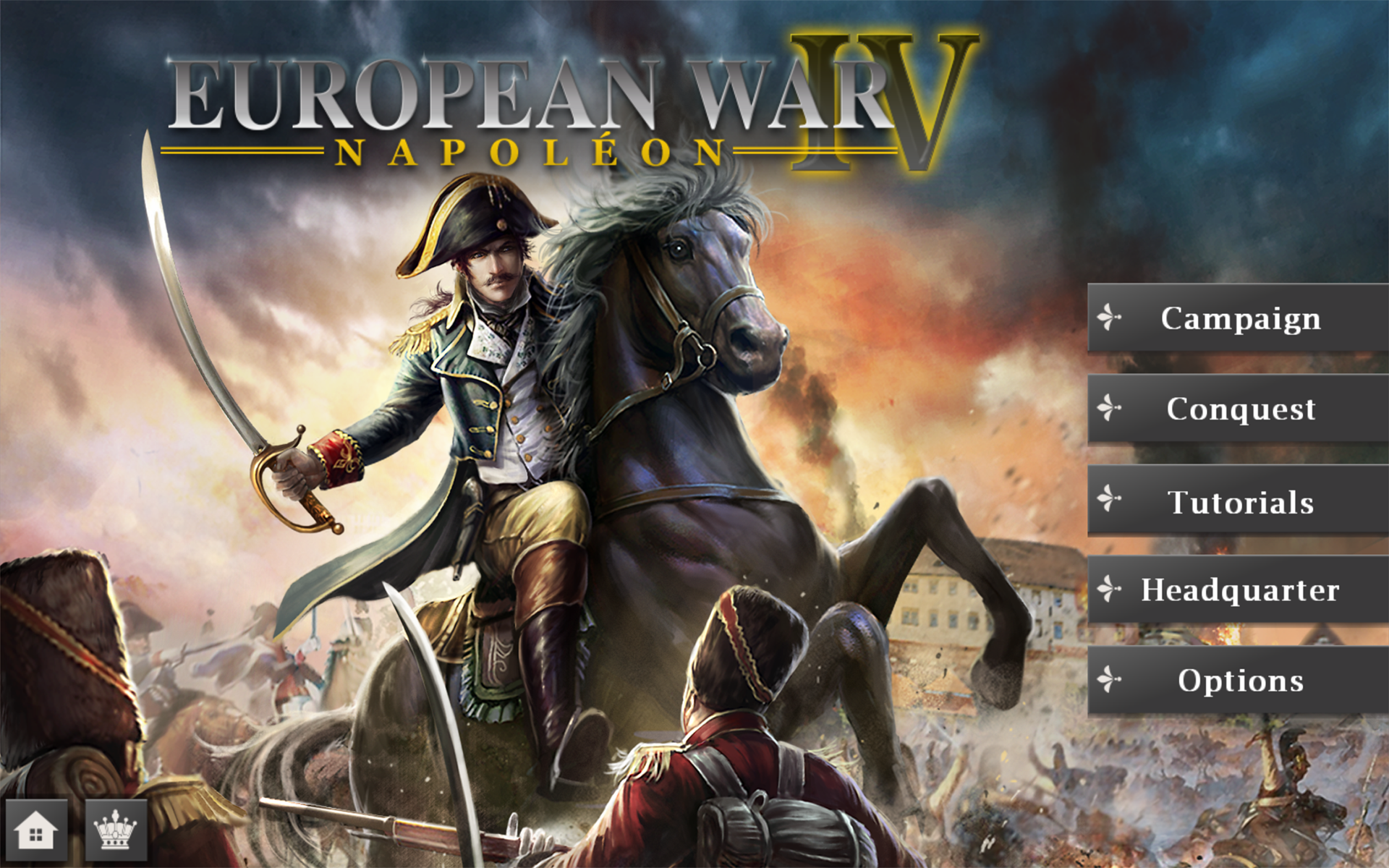 European War 4 : Napoleon Game Screenshot