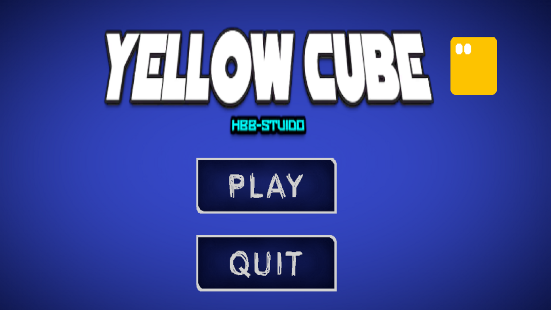Yellow Cube 게임 스크린 샷