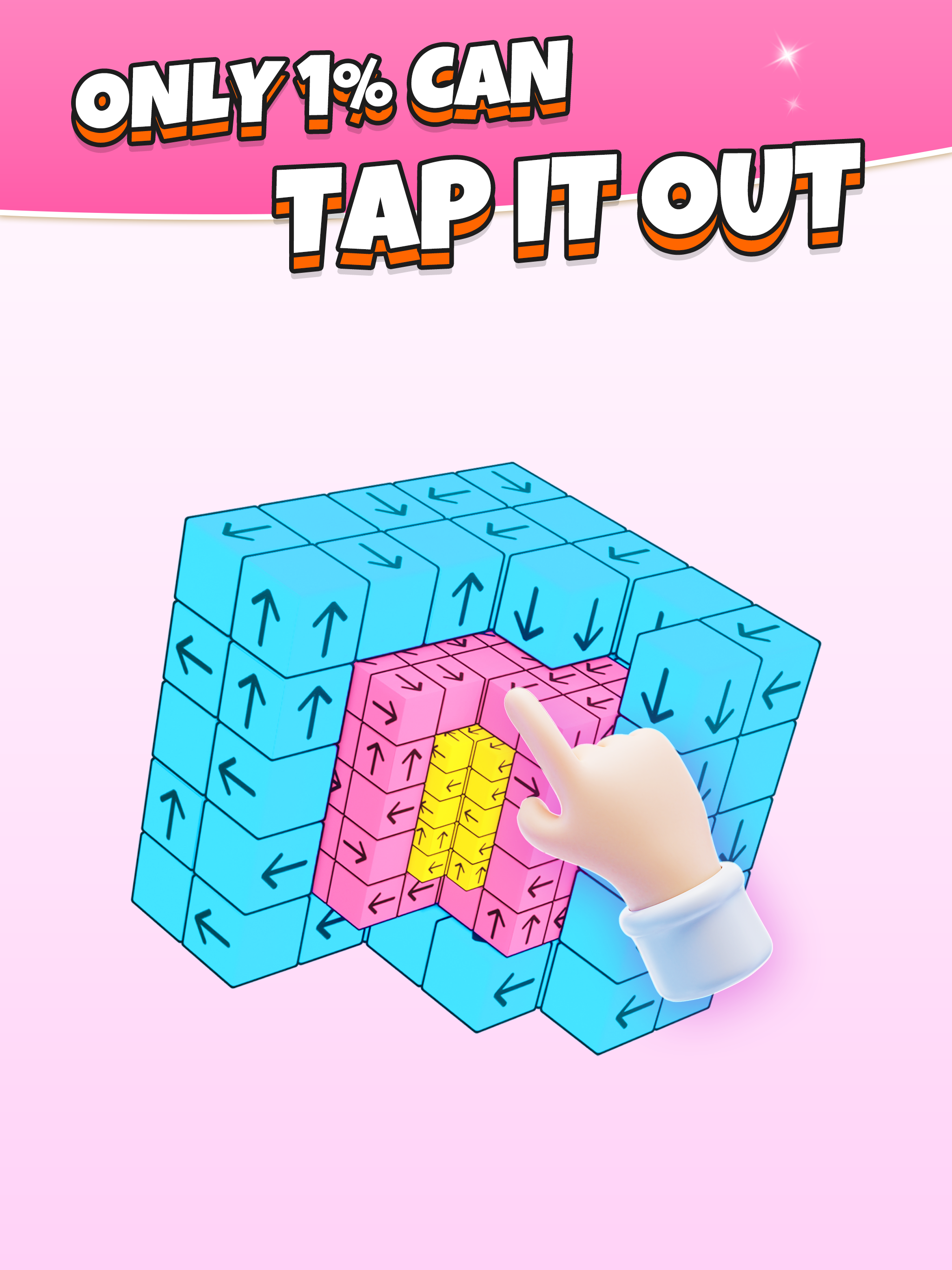 Tap Out - Take 3D Blocks Away ภาพหน้าจอเกม