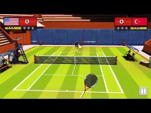 Screenshot of the video of Play Tennis