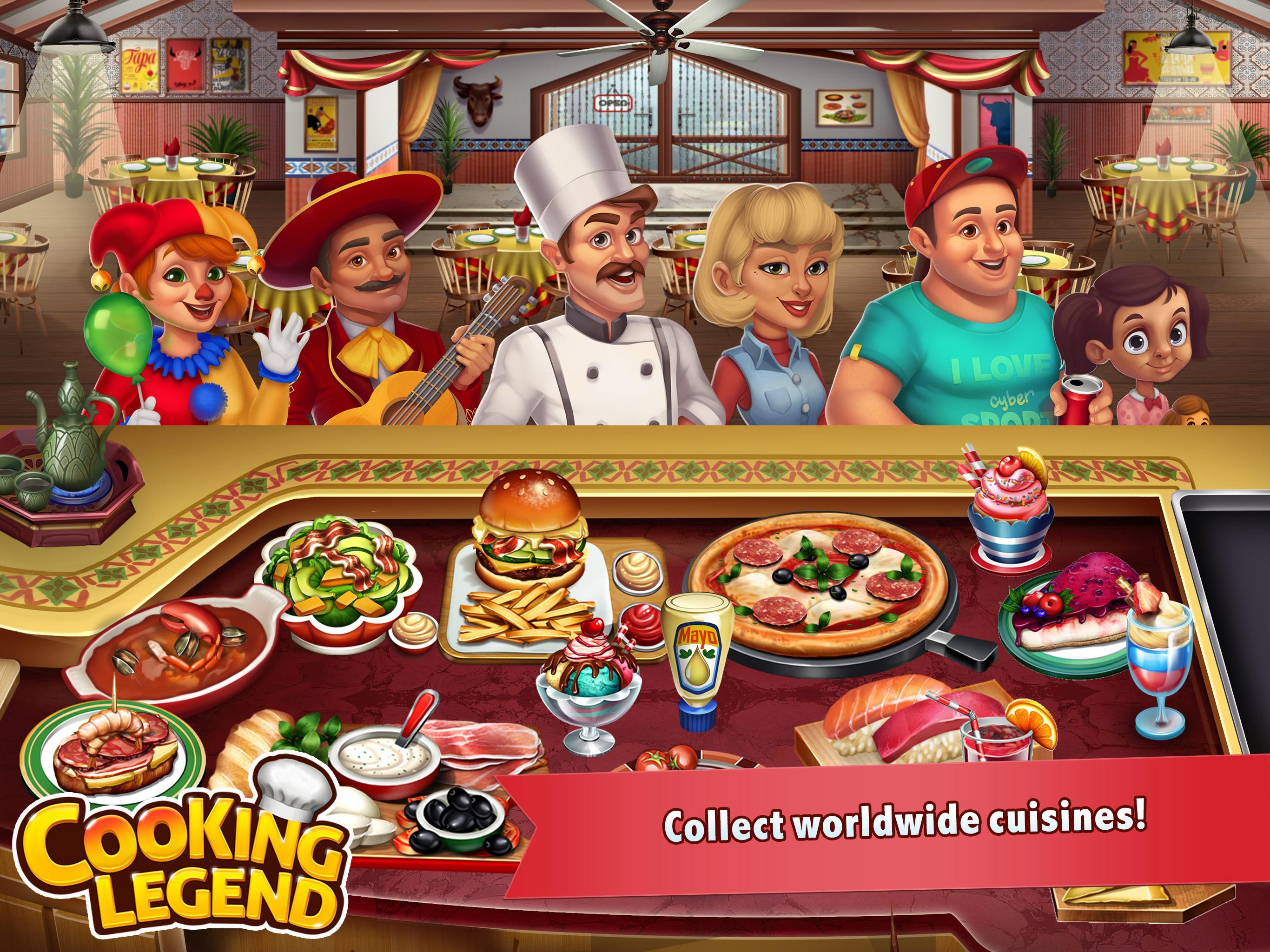 Cooking Legend Fun Restaurant Game Screenshot