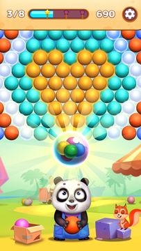 Panda Bubble Shooter Puzzle ภาพหน้าจอเกม