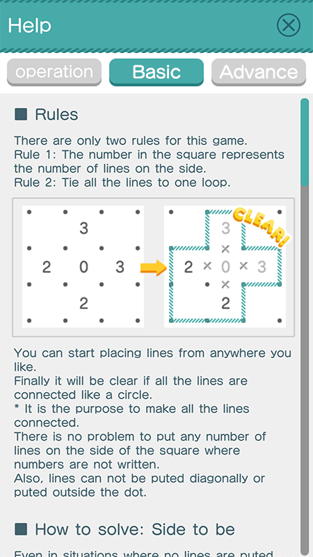 Number Loop - Slitherlink Game Screenshot