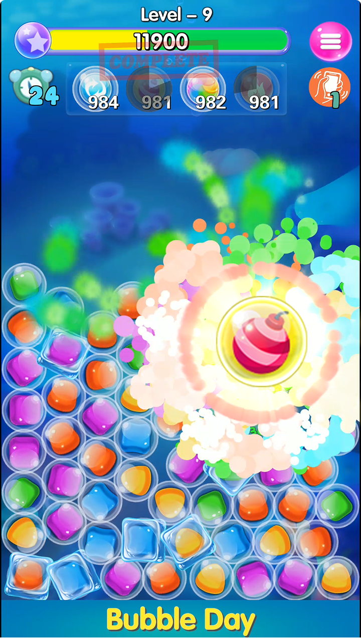 Bubble Day Game Screenshot