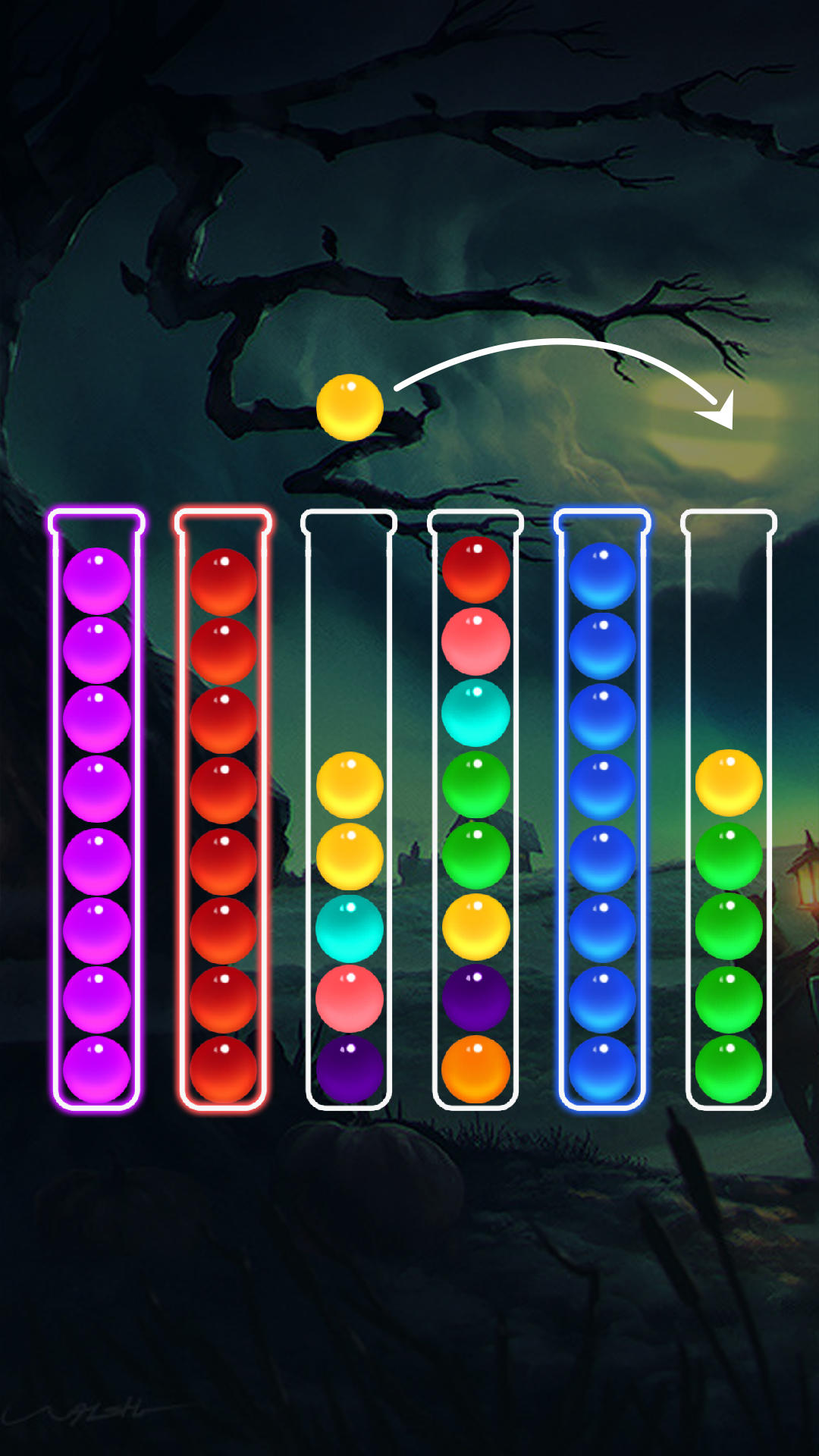 Screenshot 1 of Puzzle a colori con ordinamento a bolle 22.0.0