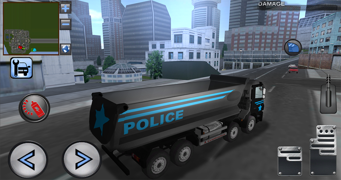 3D Police Truck Simulator 2016 Game Screenshot