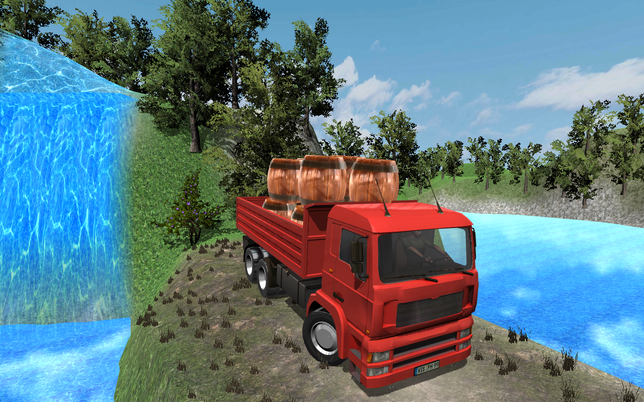 Скриншот игры Truck Delivery Driver