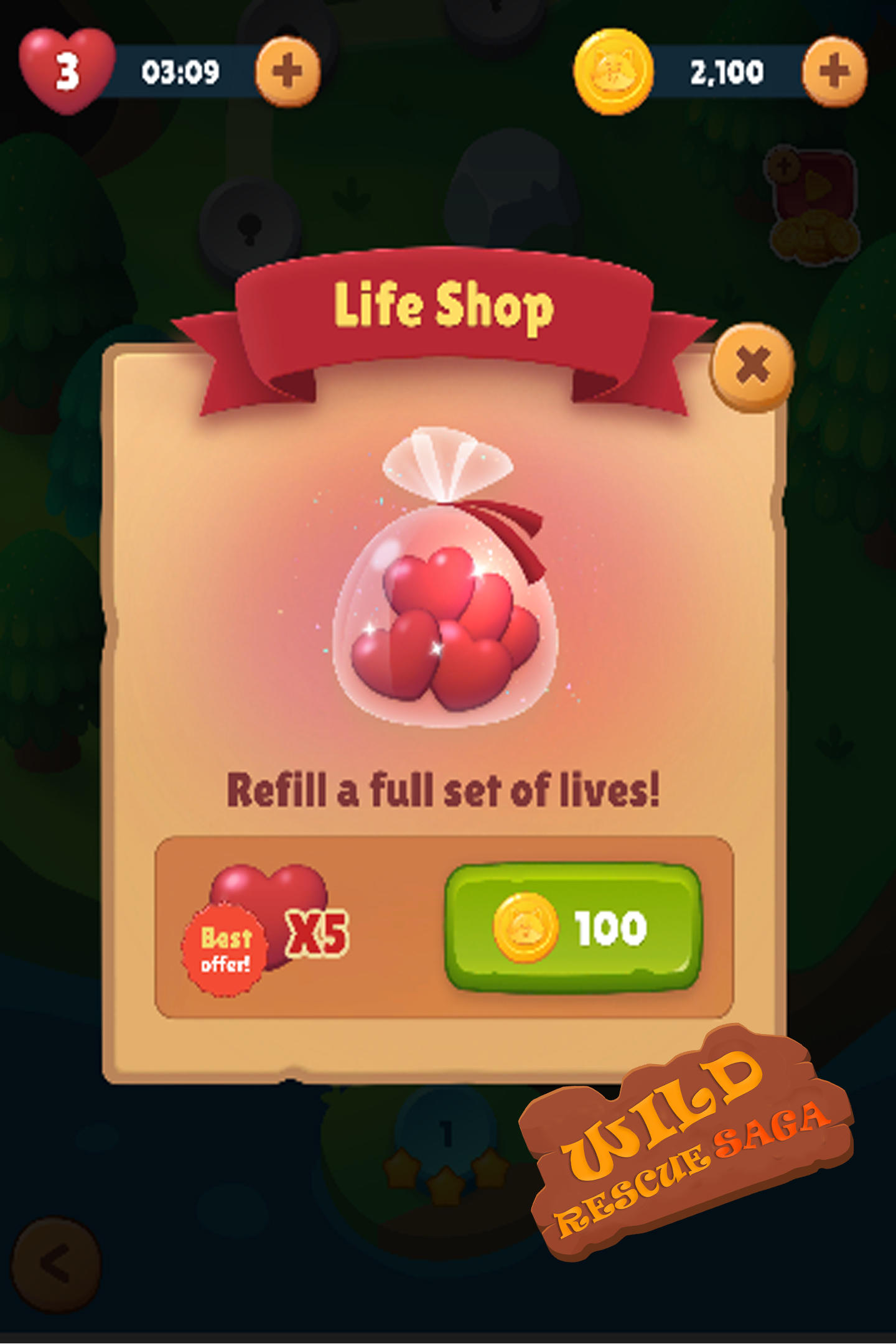 Finnegan fox's wild rescue Game Screenshot