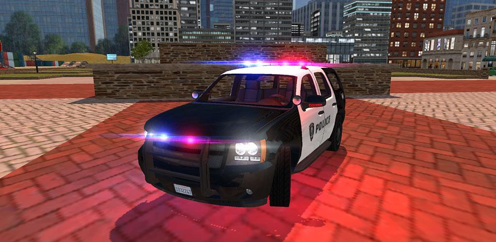 Banner of Mengemudi Suv Polisi Amerika: Game Mobil 2020 1.2