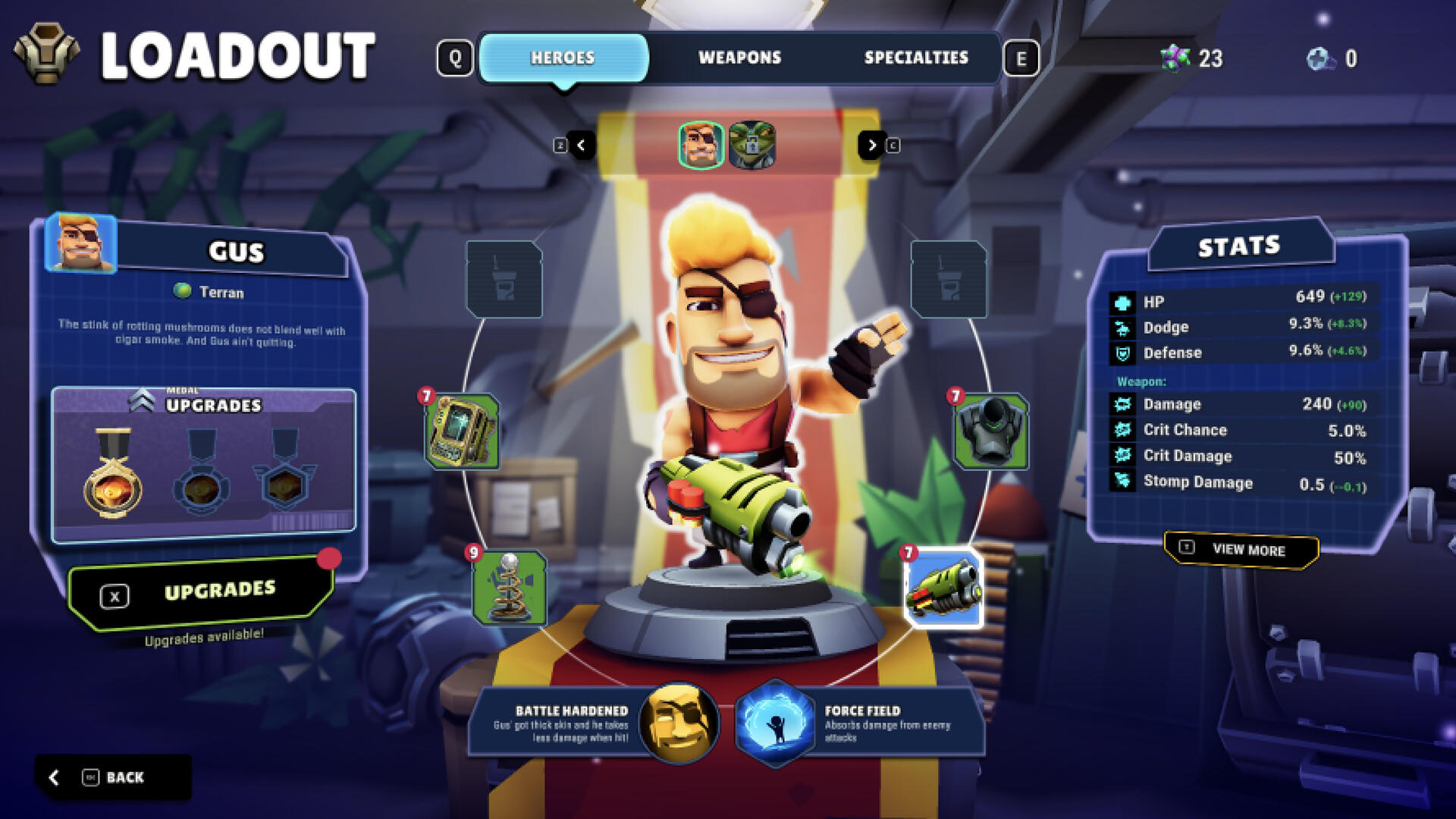 Autogun Heroes: Supercharged ภาพหน้าจอเกม